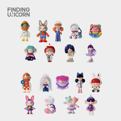 ALL STAR 3024 SERIES Model - Mô hình Blind Box Art Toy - Finding Unicorn