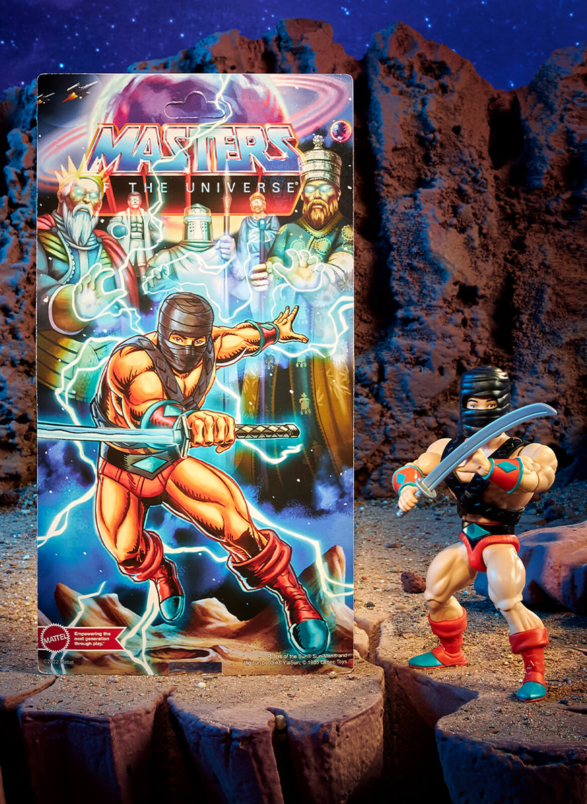 Masters of the Universe Origins Space Sumo Action Figure - Mô Hình Sưu Tầm Mattel HDY27