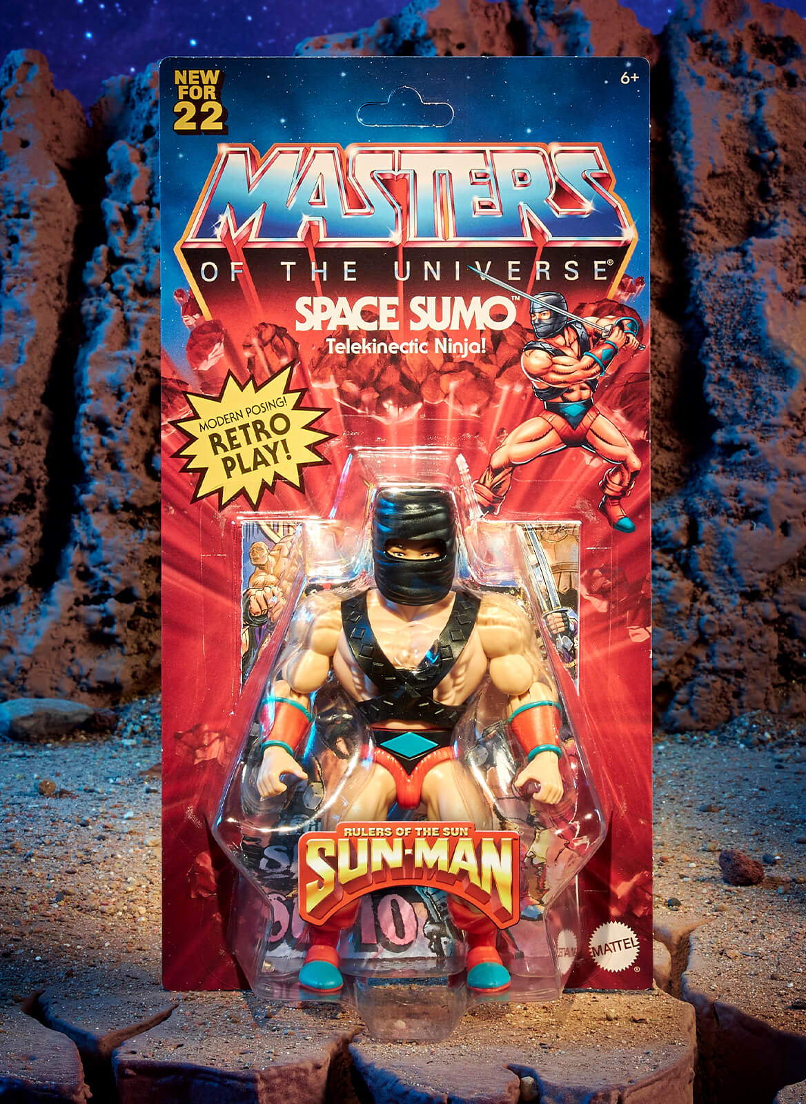 Masters of the Universe Origins Space Sumo Action Figure - Mô Hình Sưu Tầm Mattel HDY27