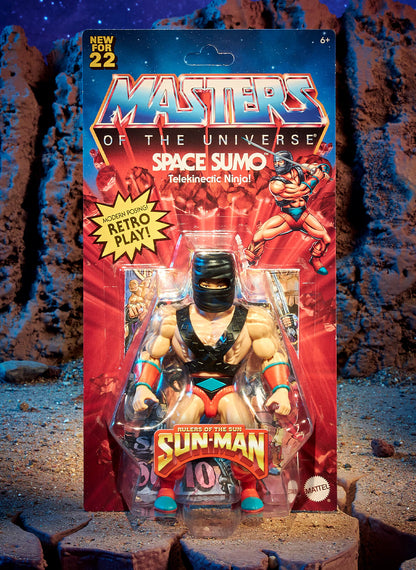 Masters of the Universe Origins Space Sumo Action Figure - Mô Hình Sưu Tầm Mattel HDY27