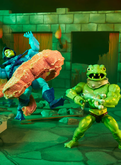MOTU Origins Frog Monger Figure - Mô Hình Nhân Vật Hành Động Masters of the Universe - Mattel Creations