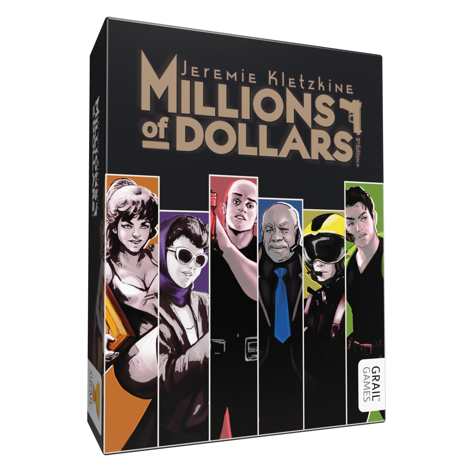 Millions of Dollars (2nd Edition) - Board Game Chiến Thuật & Đàm Phán - Matagot - Hình ảnh sản phẩm