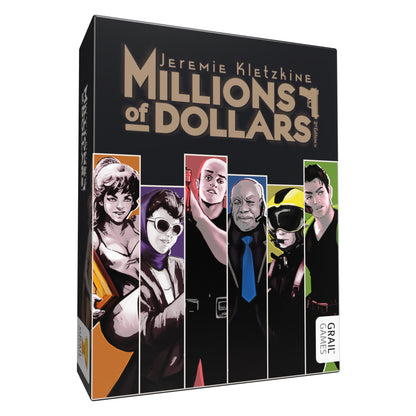 Millions of Dollars (2nd Edition) - Board Game Chiến Thuật & Đàm Phán - Matagot - Hình ảnh sản phẩm