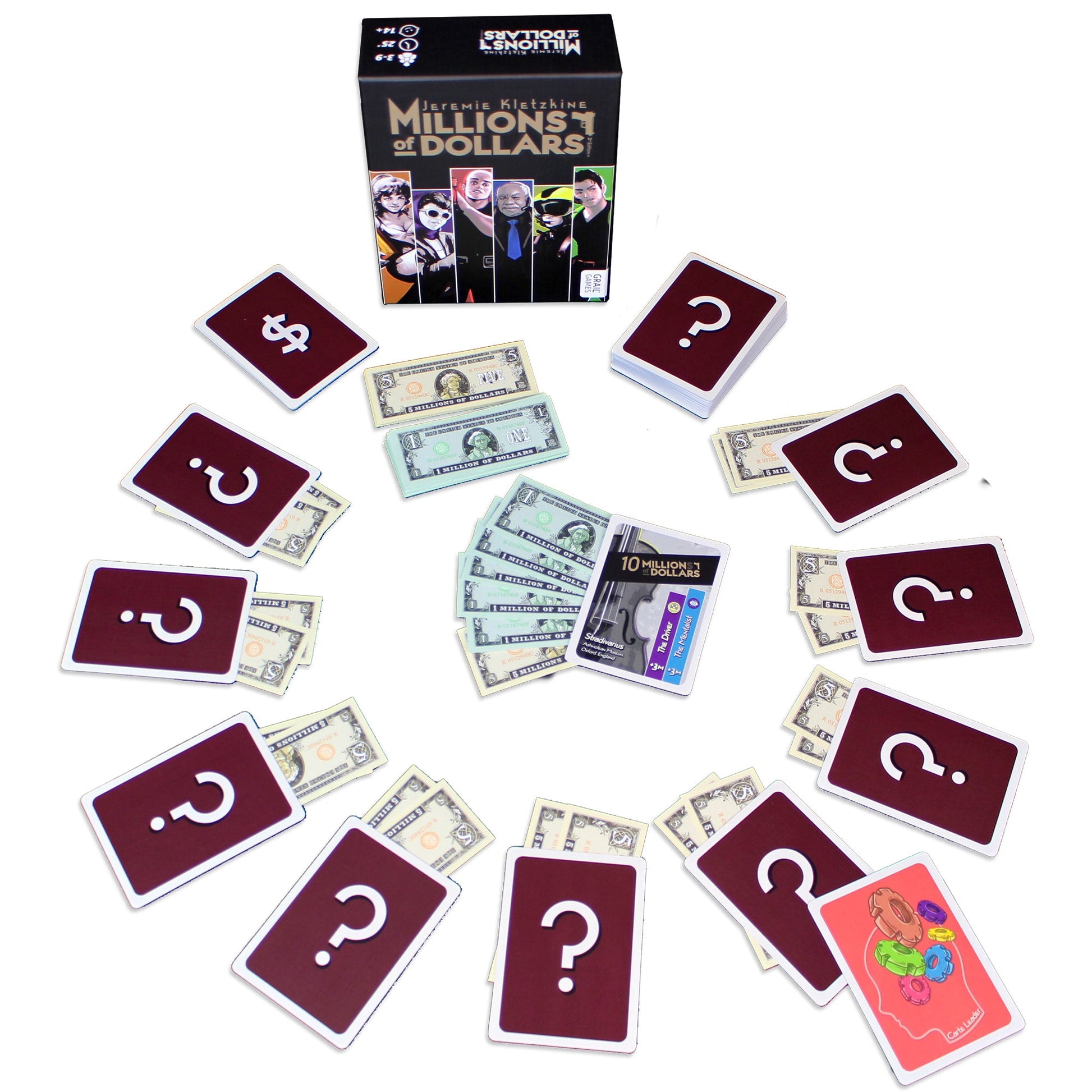 Millions of Dollars (2nd Edition) - Board Game Chiến Thuật & Đàm Phán - Matagot - Hình ảnh chi tiết 2