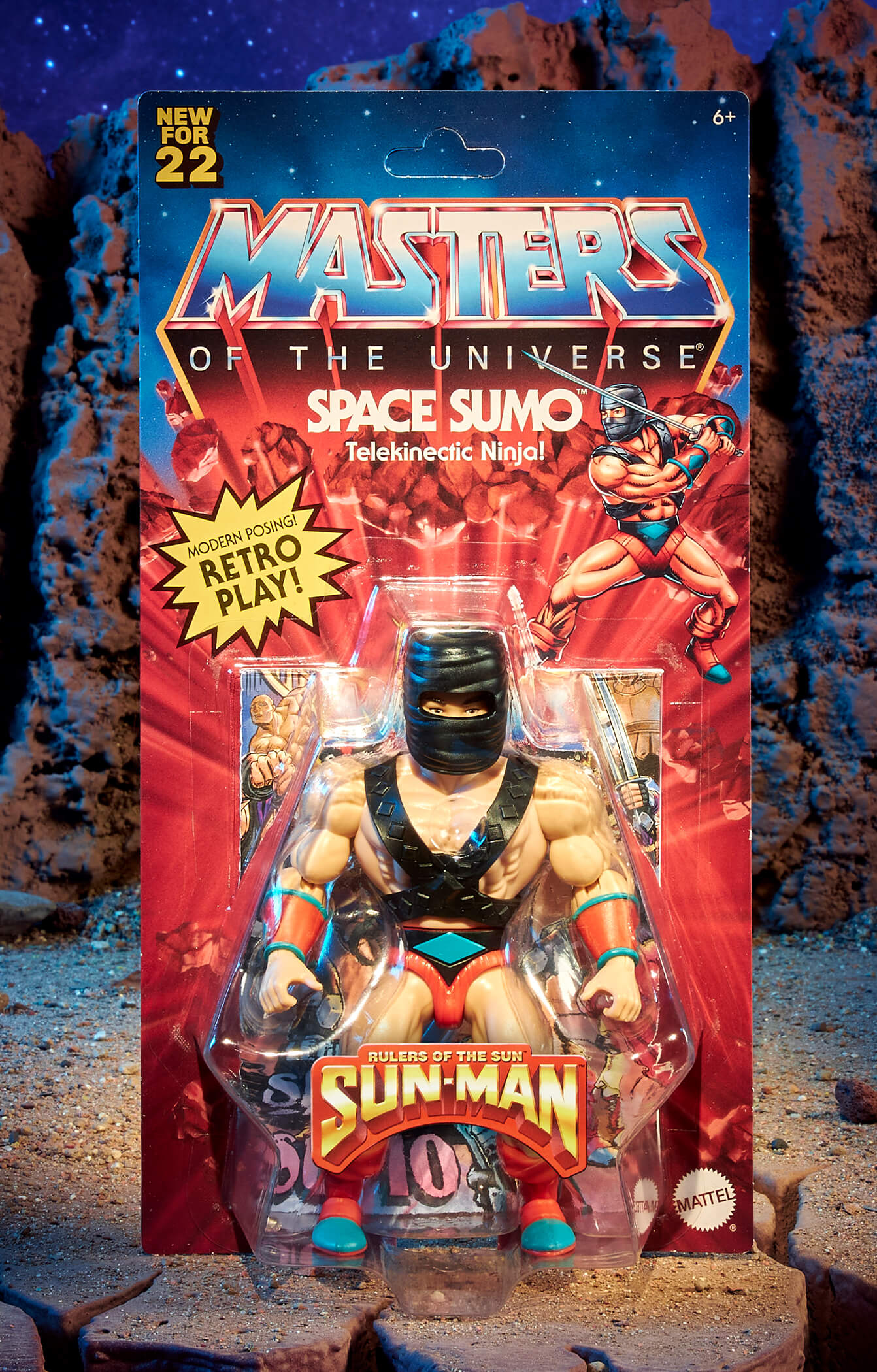 Masters of the Universe Origins Space Sumo Action Figure - Mô Hình Sưu Tầm Mattel HDY27 Mattel - ảnh 5 - Action Figure