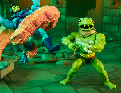 MOTU Origins Frog Monger Figure - Mô Hình Nhân Vật Hành Động Masters of the Universe - Mattel Creations