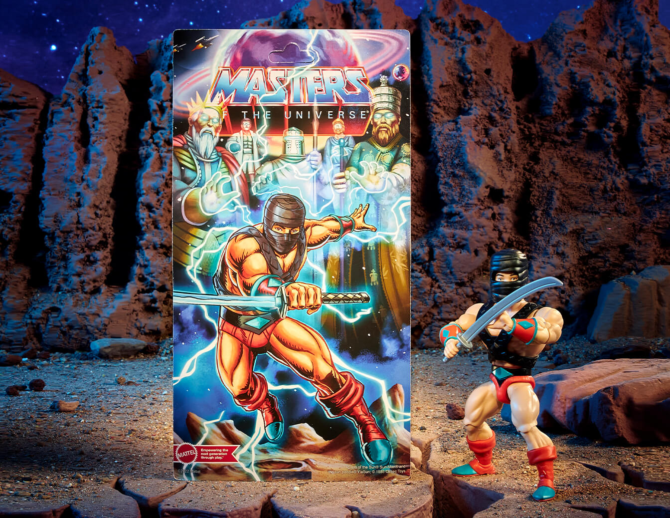 Masters of the Universe Origins Space Sumo Action Figure - Mô Hình Sưu Tầm Mattel HDY27