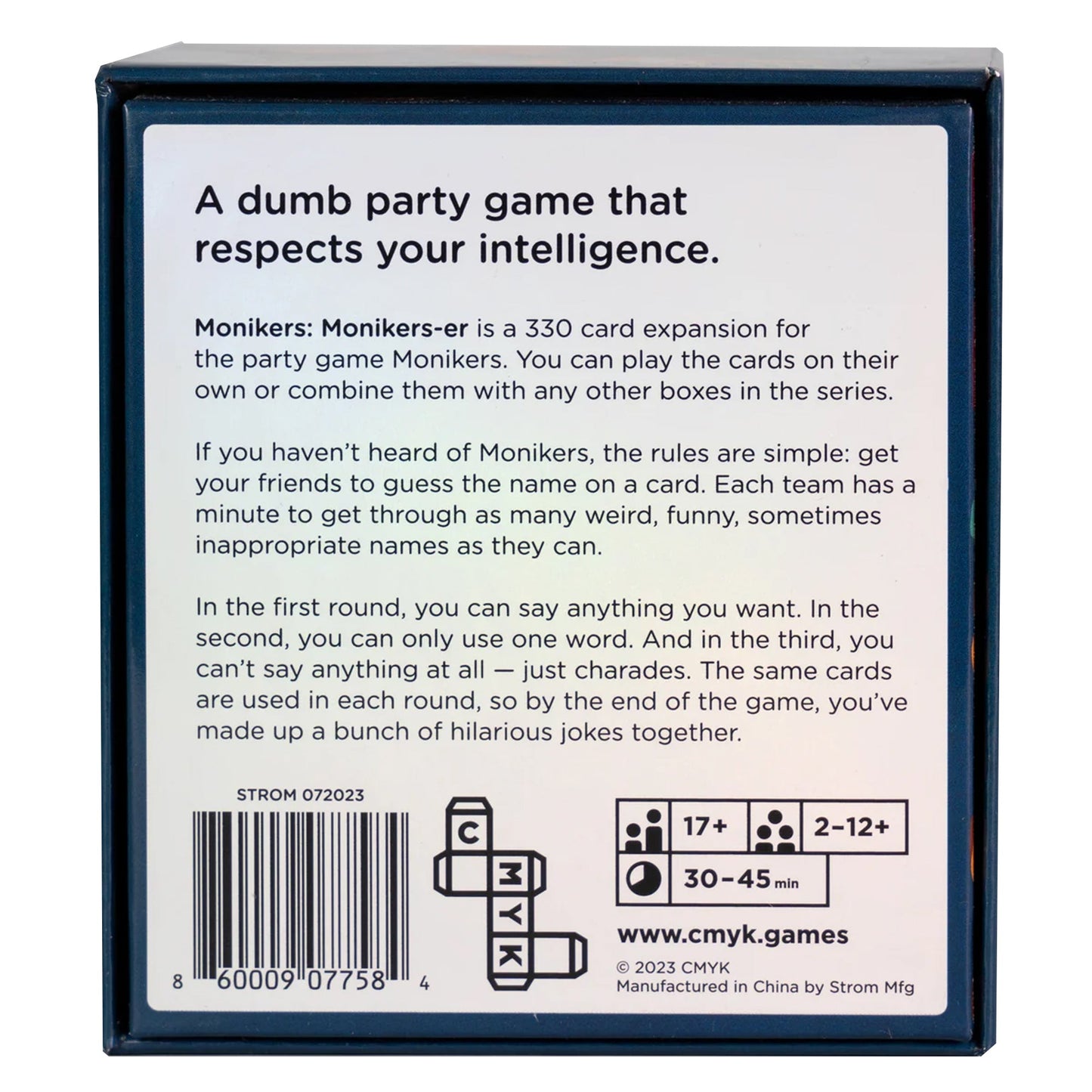 Monikers: Monikers-er Party Game Expansion | Board Game Thẻ Bài Tiệc Tùng | CMYK - Hình ảnh chi tiết 2