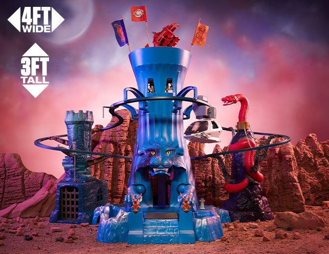Masters of the Universe Origins Eternia Playset - Bộ Đồ Chơi Mô Hình Chiến Trường Eternia - Mattel HGW42