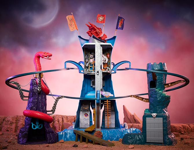 Masters of the Universe Origins Eternia Playset - Bộ Đồ Chơi Mô Hình Chiến Trường Eternia - Mattel HGW42 Mattel - ảnh 9 - Act