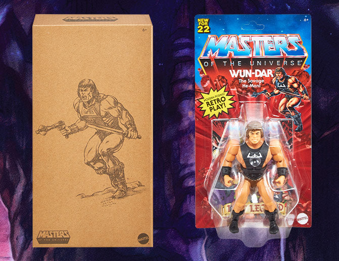 Masters of the Universe Origins Wun-Dar Figure - Mô Hình Hành Động Sưu Tầm Mattel HDY24 Mattel - ảnh 5 - Action Figure
