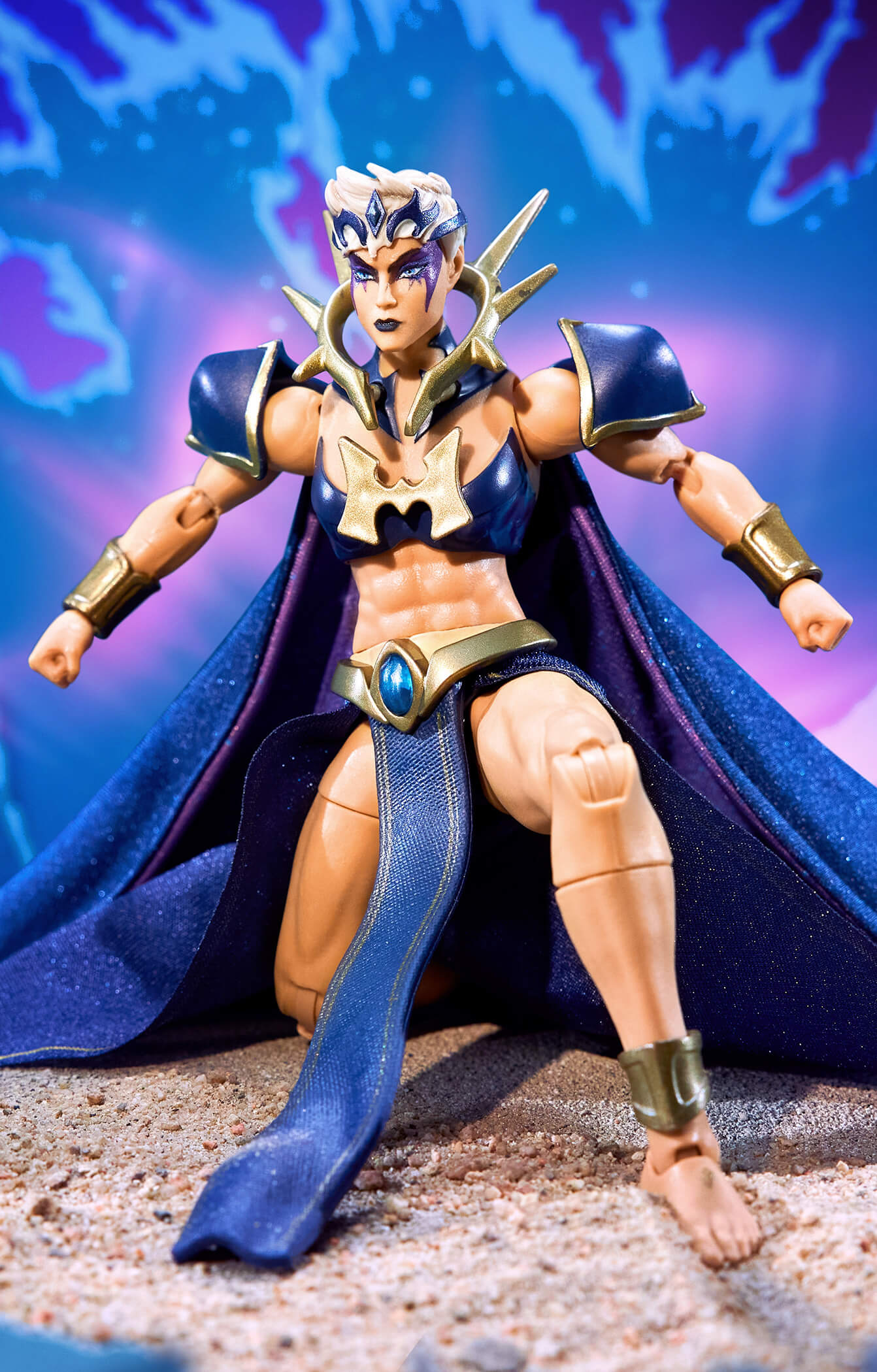 Masters of the Universe Masterverse Dark-Lyn Deluxe Action Figure - Mô hình nhân vật cao cấp - Mattel Mattel - ảnh 9 - Action