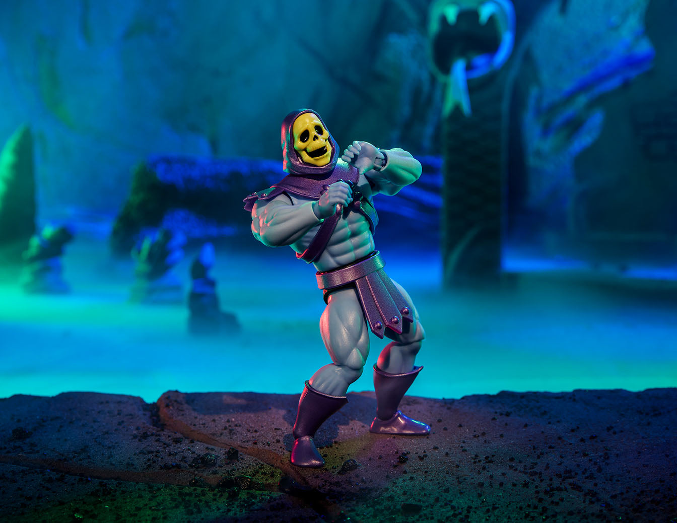 Masters of the Universe Skeletor x VeeFriends Skilled Skeleton 2-Pack - Bộ 2 Mô Hình Khớp Cử Động Mattel Creations
