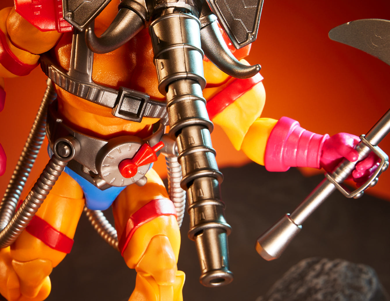 MOTU Masterverse Snout Spout Action Figure - Mô hình nhân vật Eternia Cyborg Mattel Masterverse