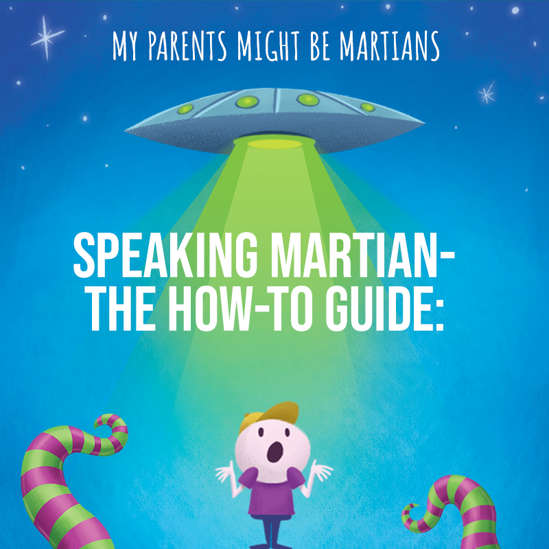 My Parents Might Be Martians - Trò chơi Board Game gia đình vui nhộn - Exploding Kittens