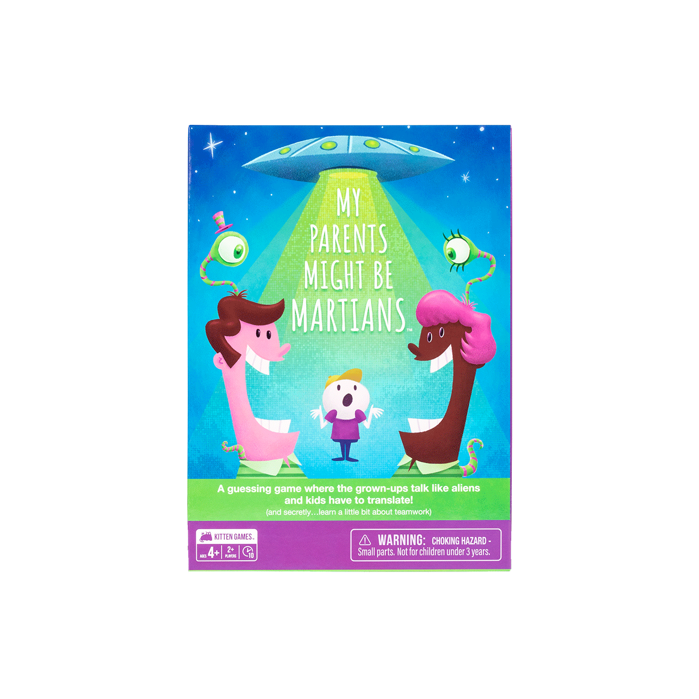 My Parents Might Be Martians - Trò chơi Board Game gia đình vui nhộn - Exploding Kittens