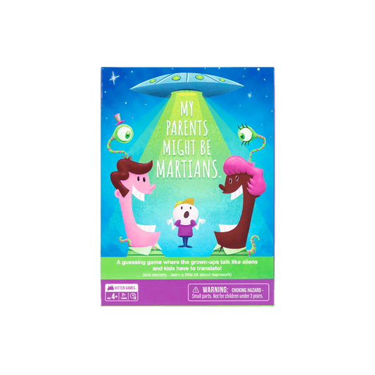 My Parents Might Be Martians - Trò chơi Board Game gia đình vui nhộn - Exploding Kittens
