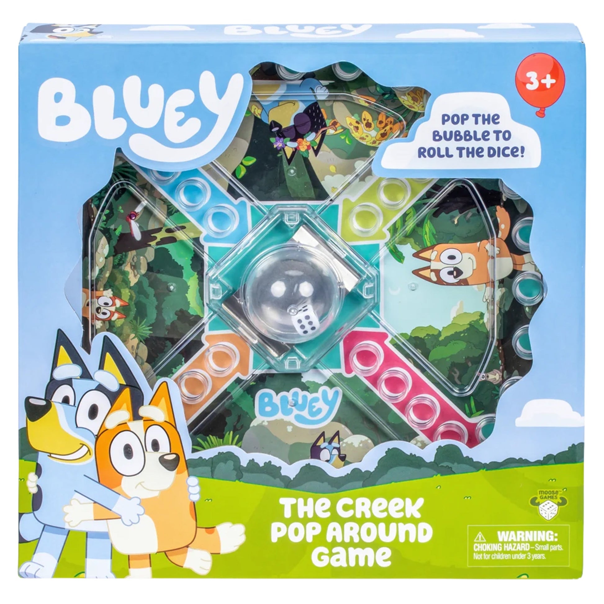 Bluey The Creek Pop Board Game