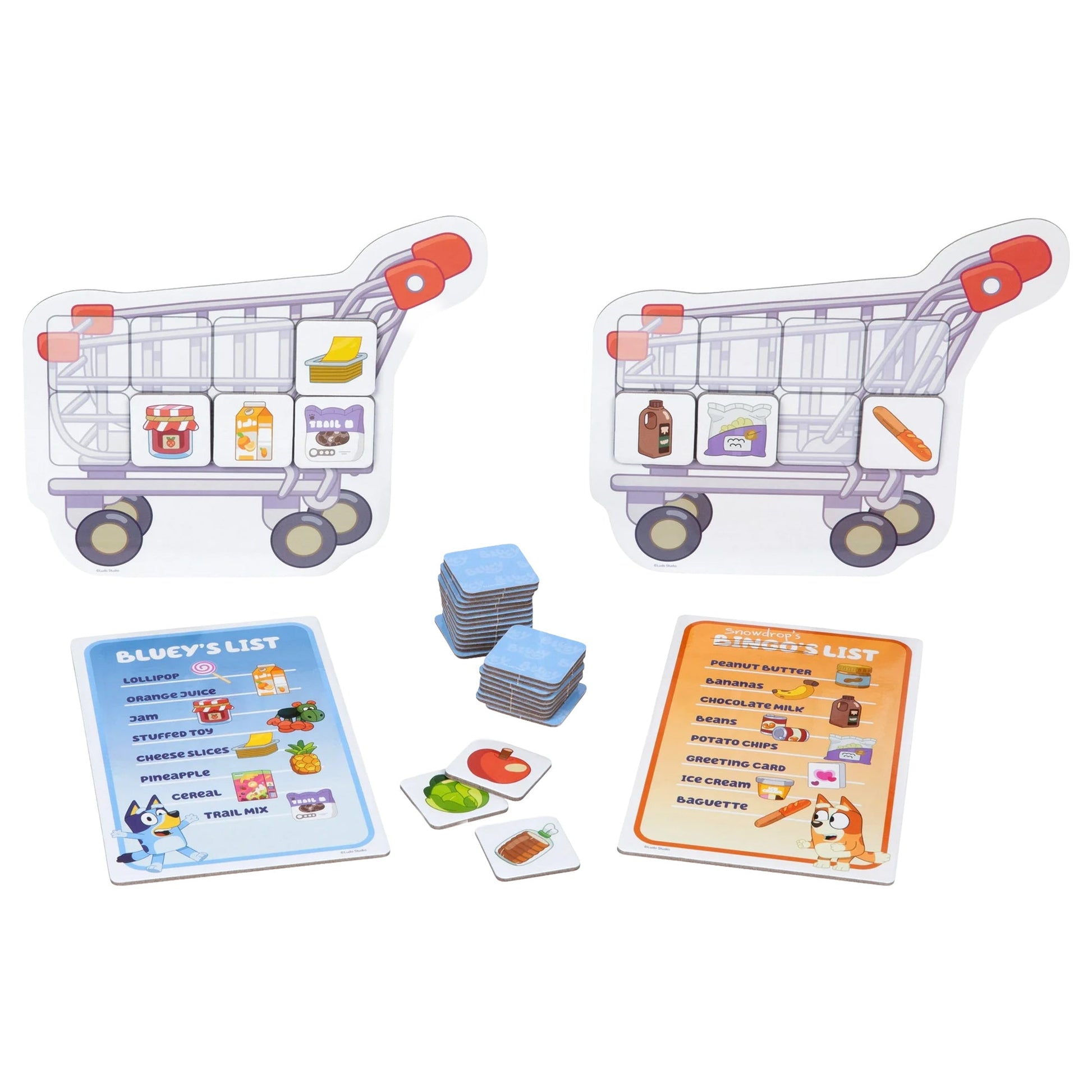 Bluey Shopping List Game