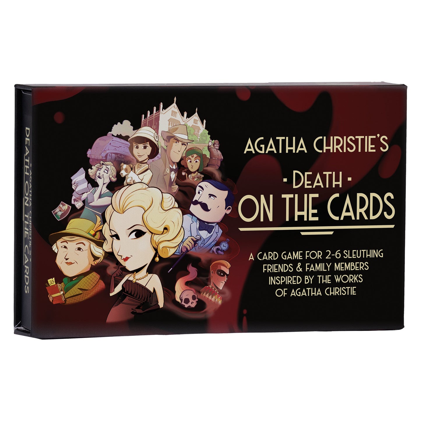 Agatha Christie: Death on the Cards Card Game - Trò chơi thẻ bài trinh thám - Modiphius Entertainment