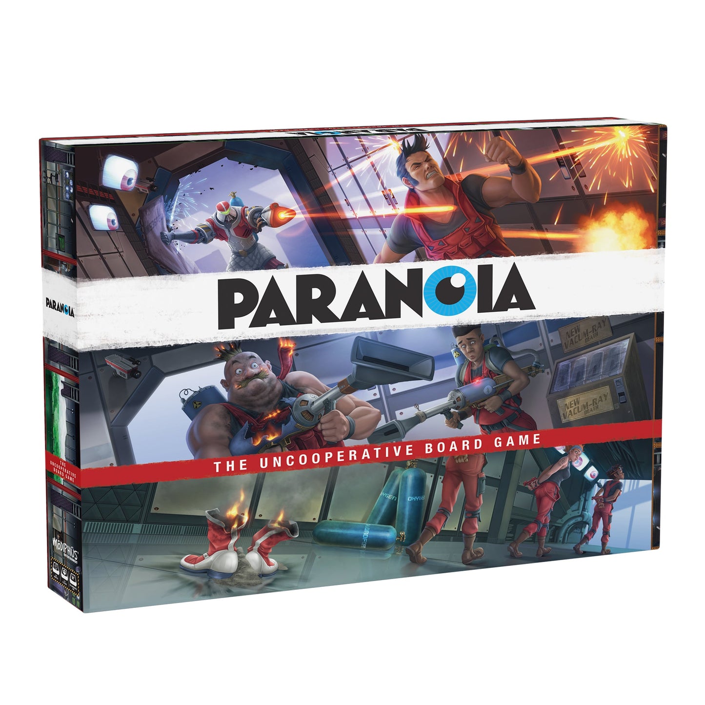 Paranoia The Uncooperative Board Game - Board Game Chiến Thuật Nhập Vai Hài Hước - Modiphius Entertainment