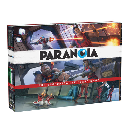 Paranoia The Uncooperative Board Game - Board Game Chiến Thuật Nhập Vai Hài Hước - Modiphius Entertainment