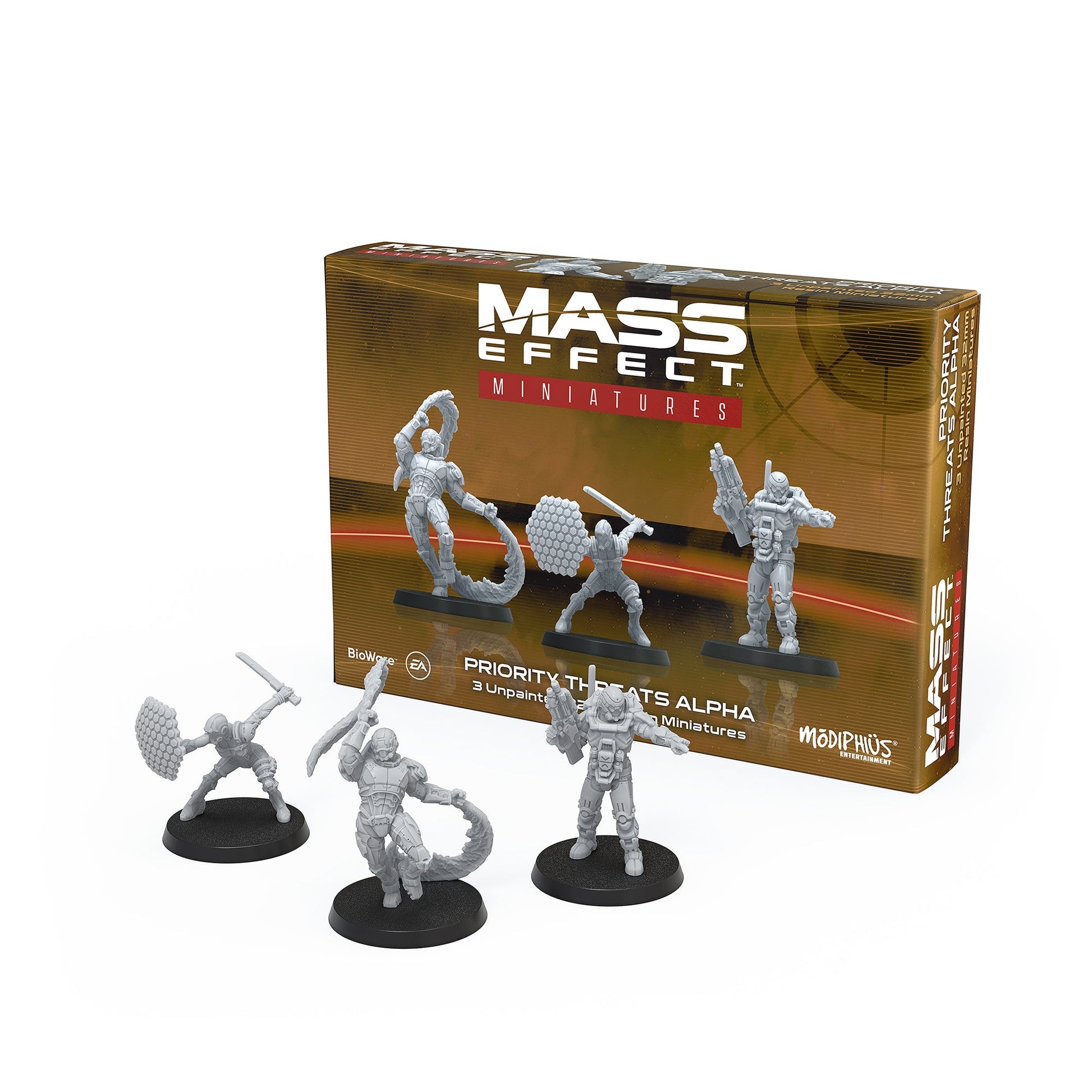Mass Effect - Priority Threats Alpha - Resin Collectors Miniatures Set - Bộ Mô Hình Nhựa Resin Cao Cấp Modiphius Entertainment - Hình ảnh chi tiết 2