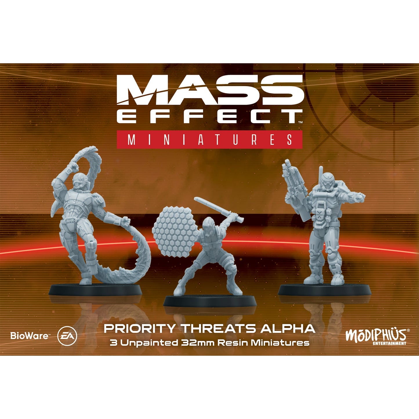 Mass Effect - Priority Threats Alpha - Resin Collectors Miniatures Set - Bộ Mô Hình Nhựa Resin Cao Cấp Modiphius Entertainment - Góc nhìn khác 3