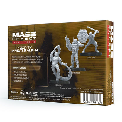 Mass Effect - Priority Threats Alpha - Resin Collectors Miniatures Set - Bộ Mô Hình Nhựa Resin Cao Cấp Modiphius Entertainment - Hình ảnh bổ sung 4