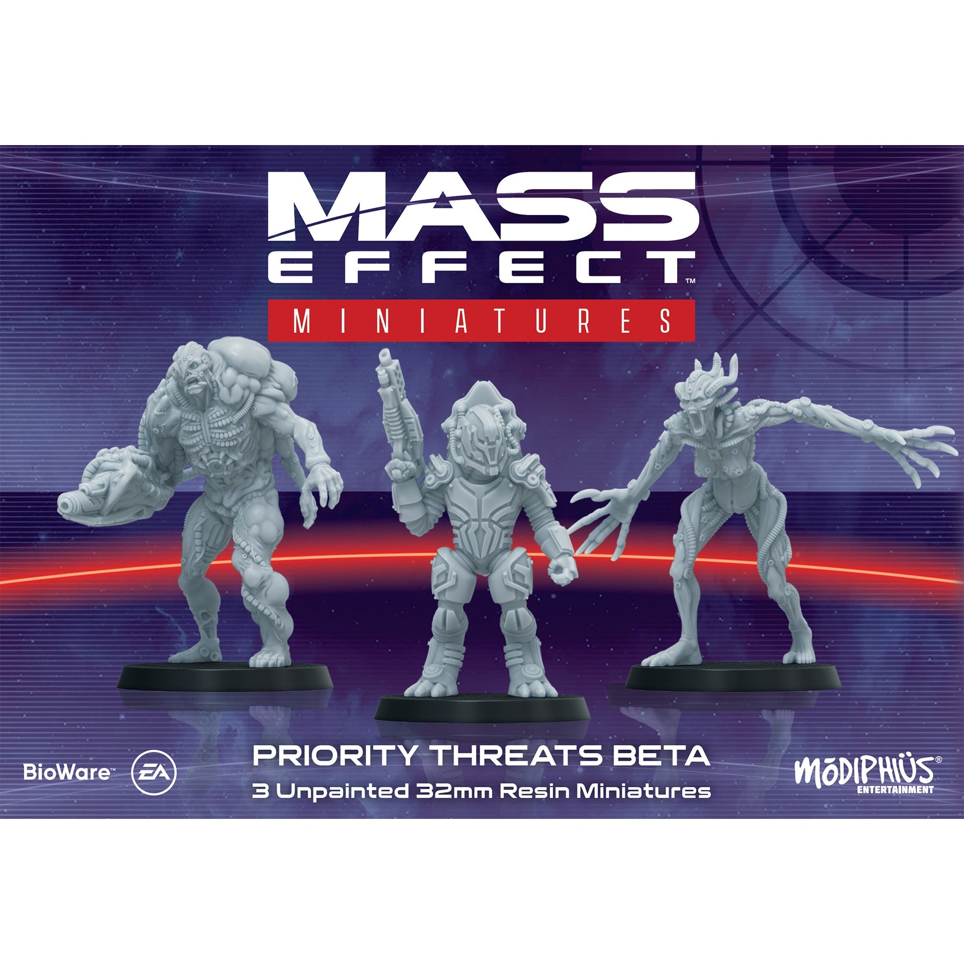 Mass Effect - Priority Threats Beta - Resin Collectors Miniatures Set - Bộ Mô Hình Thu Nhỏ Resin - Modiphius Entertainment - Hình ảnh bổ sung 4