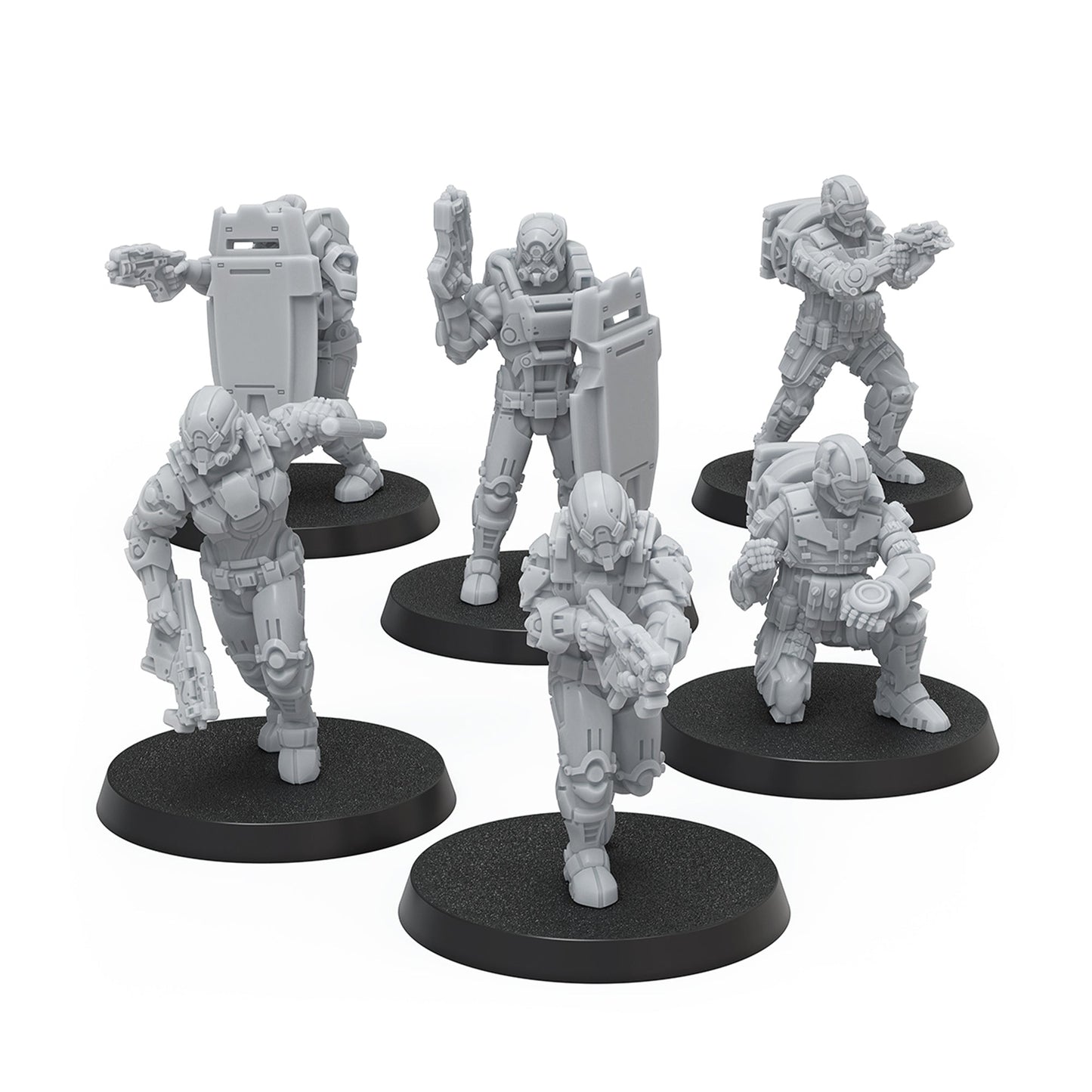 Mass Effect - Reaper Forces Alpha - Resin Collectors Miniatures Set - Bộ Mô Hình Resin Sưu Tầm - Modiphius Entertainment - Hình ảnh bổ sung 4