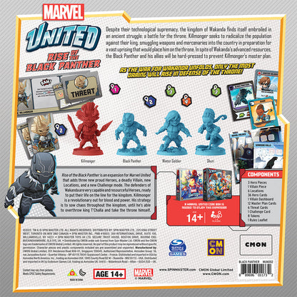 Marvel United: Rise of the Black Panther Board Game Expansion - Bản Mở Rộng Board Game Chiến Thuật CMON - Góc nhìn khác 3
