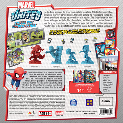 Marvel United: Enter the Spider-Verse - Bản Mở Rộng Board Game Chiến Thuật - CMON