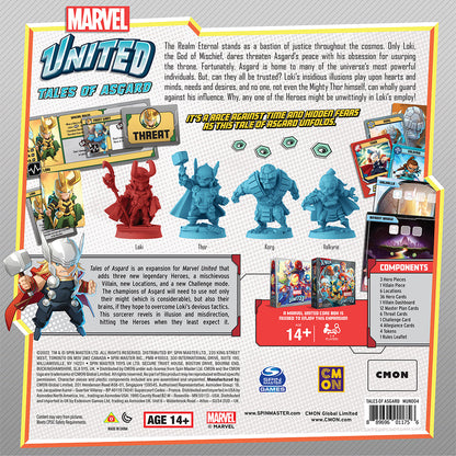 Marvel United: Tales of Asgard - Bản Mở Rộng Board Game Chiến Thuật - CMON - Góc nhìn khác 3