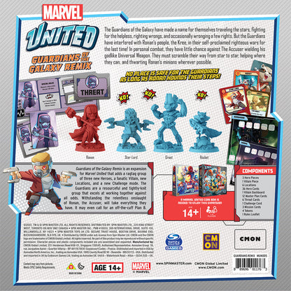 Marvel United: Guardians of the Galaxy Remix Board Game Expansion - Bản Mở Rộng Board Game - CMON