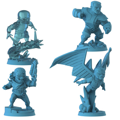 Marvel United X-Men: Gold Team Board Game Expansion - Bản Mở Rộng Board Game Chiến Thuật - CMON