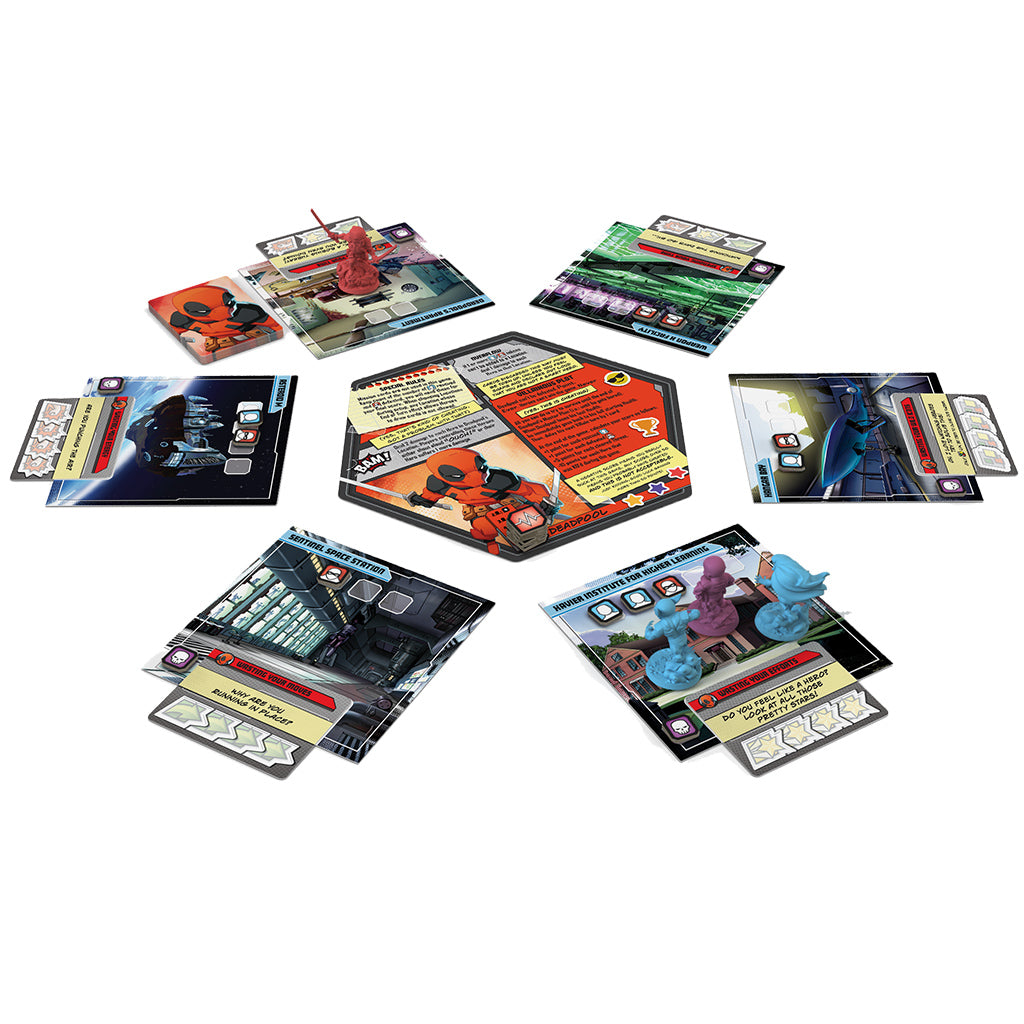 Marvel United: Deadpool Board Game Expansion - Bản Mở Rộng Board Game Chiến Thuật - CMON - Hình ảnh bổ sung 4