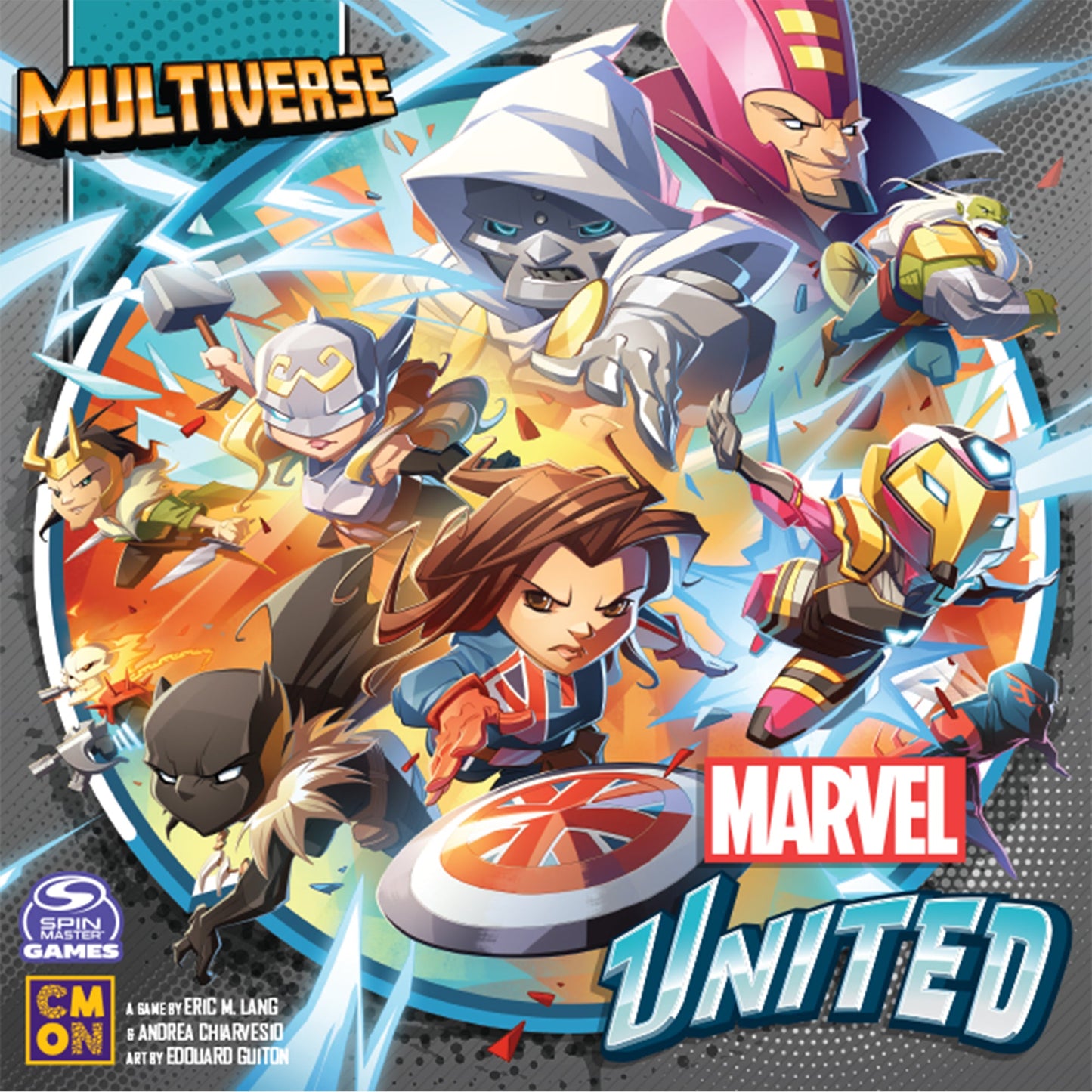 Marvel United: Multiverse Core Box - Board Game Chiến Thuật Đồng Đội - CMON
