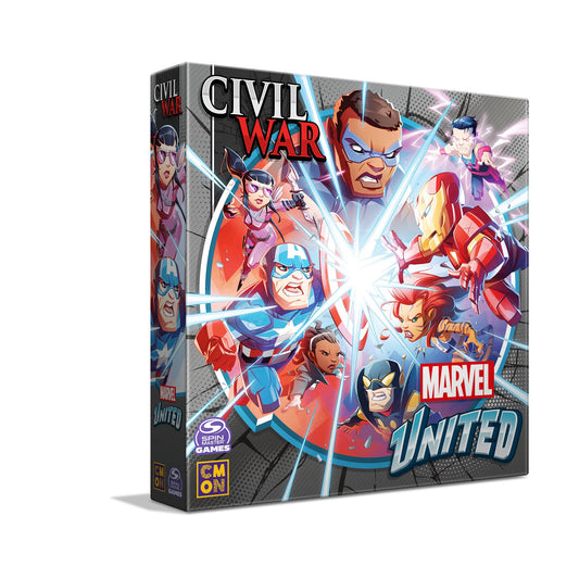 Marvel United: Civil War - Bản Mở Rộng Board Game Chiến Thuật - CMON