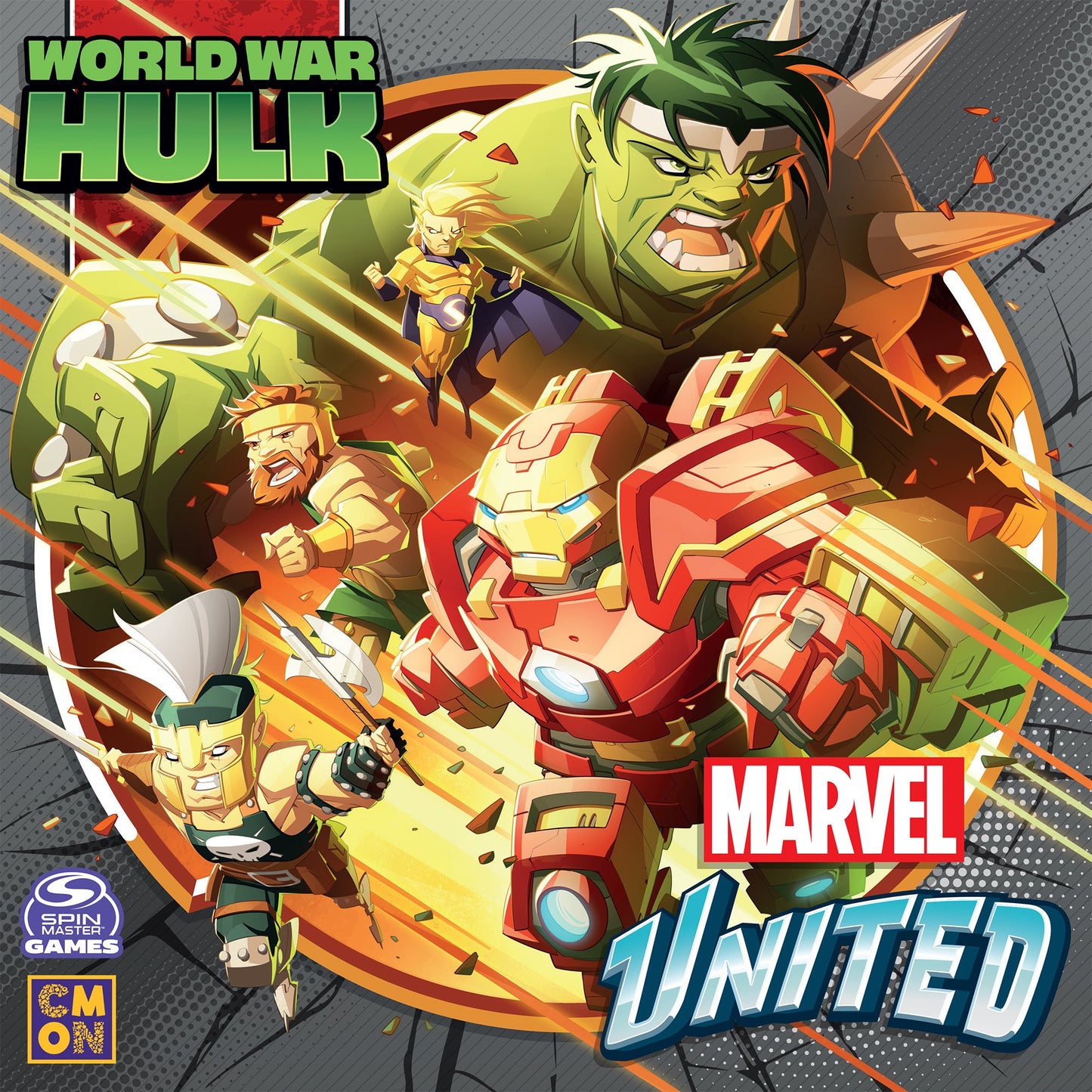Marvel United: World War Hulk - Bản Mở Rộng Board Game Chiến Thuật - CMON - Góc nhìn khác 3