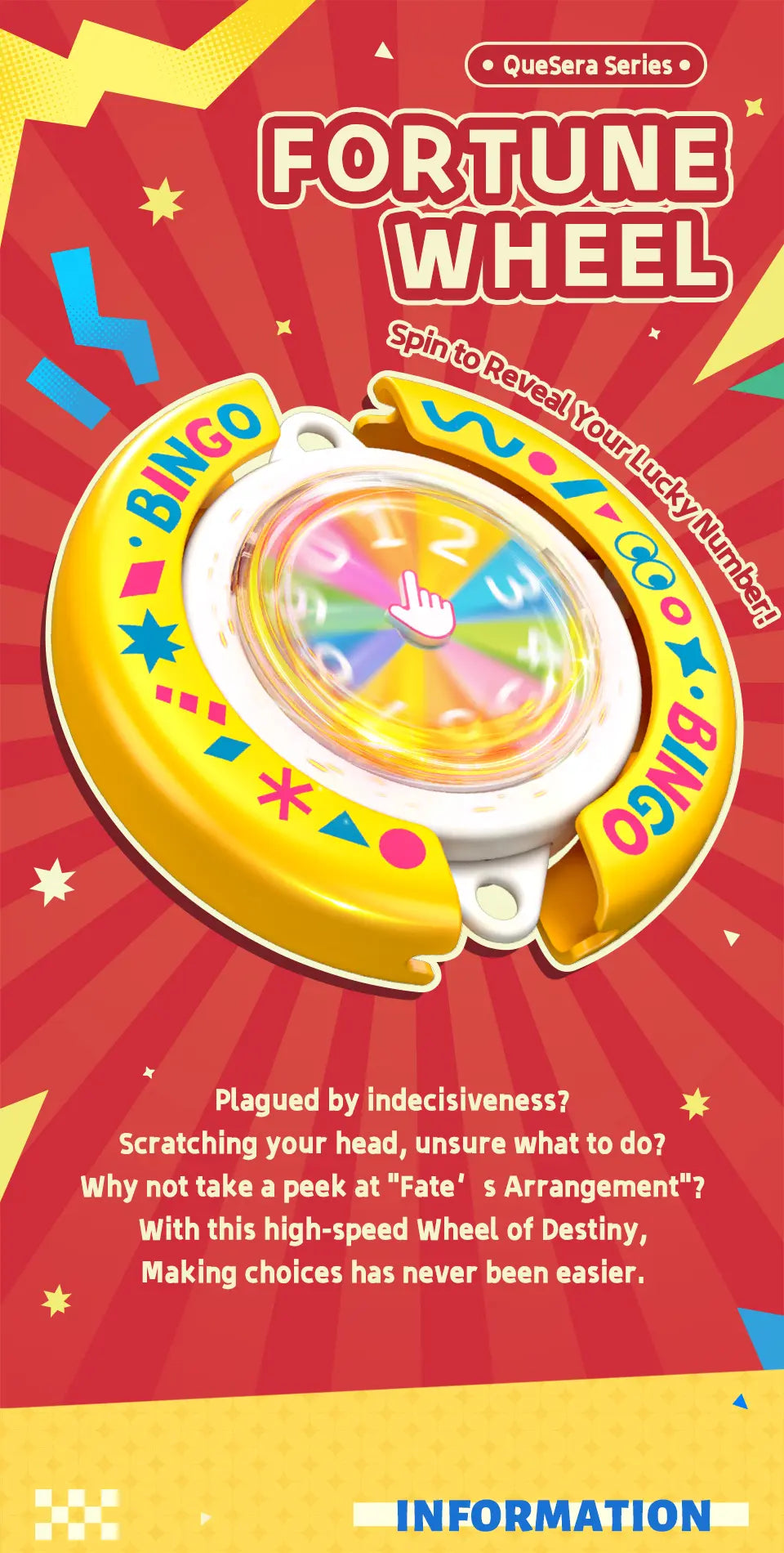 QUESERA - FORTUNE WHEEL - Mô hình Blind Box Hộp mù - 52TOYS
