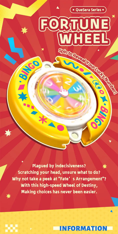 QUESERA - FORTUNE WHEEL - Mô hình Blind Box Hộp mù - 52TOYS