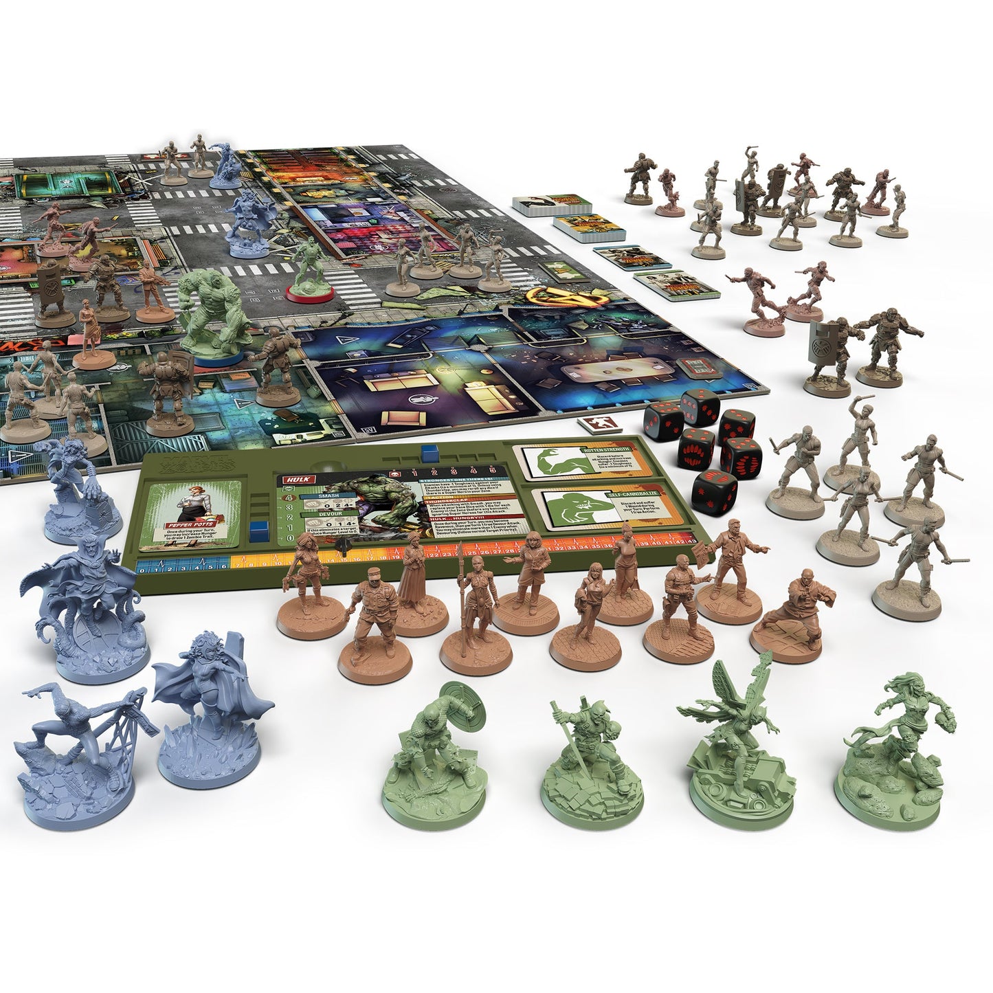Marvel Zombies Core Box - Board Game Chiến Thuật Thây Ma - CMON - Góc nhìn khác 3