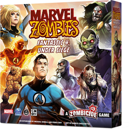 Marvel Zombies Fantastic 4 Under Siege Expansion - Bản Mở Rộng Board Game Chiến Thuật - CMON - Hình ảnh sản phẩm
