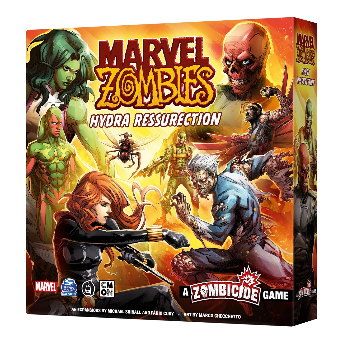 Marvel Zombies: Hydra Resurrection Expansion - Board Game Chiến Thuật Hợp Tác - CMON - Hình ảnh chi tiết 2