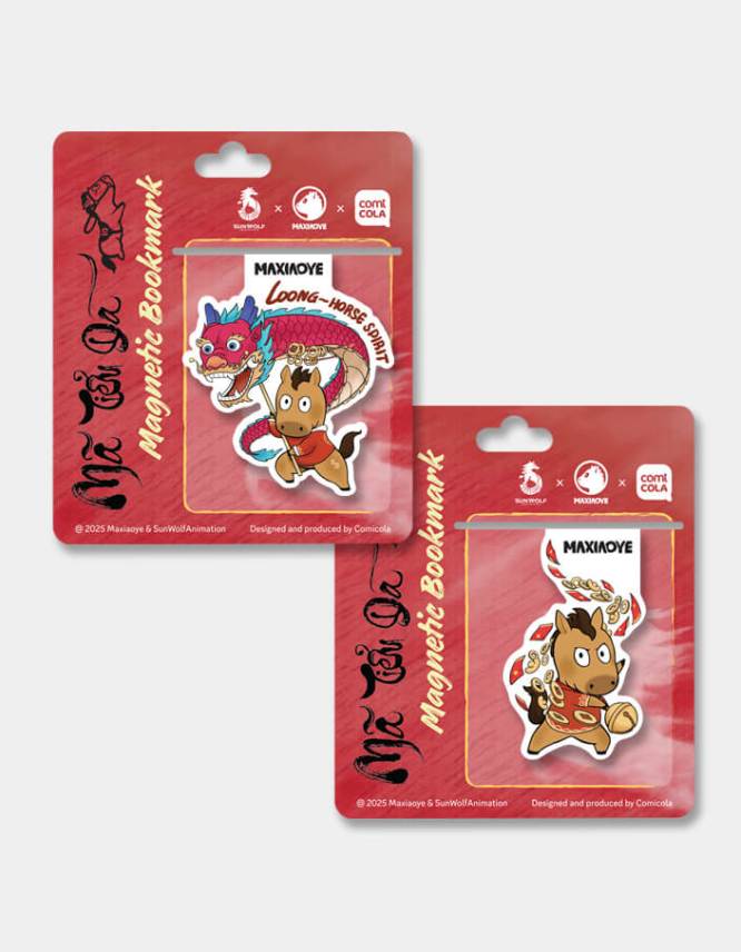 Bookmark nam châm Mã Tiểu Dã