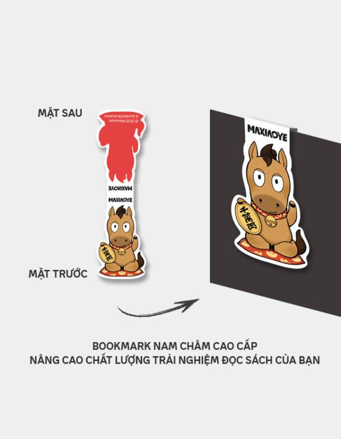 Bookmark nam châm Mã Tiểu Dã