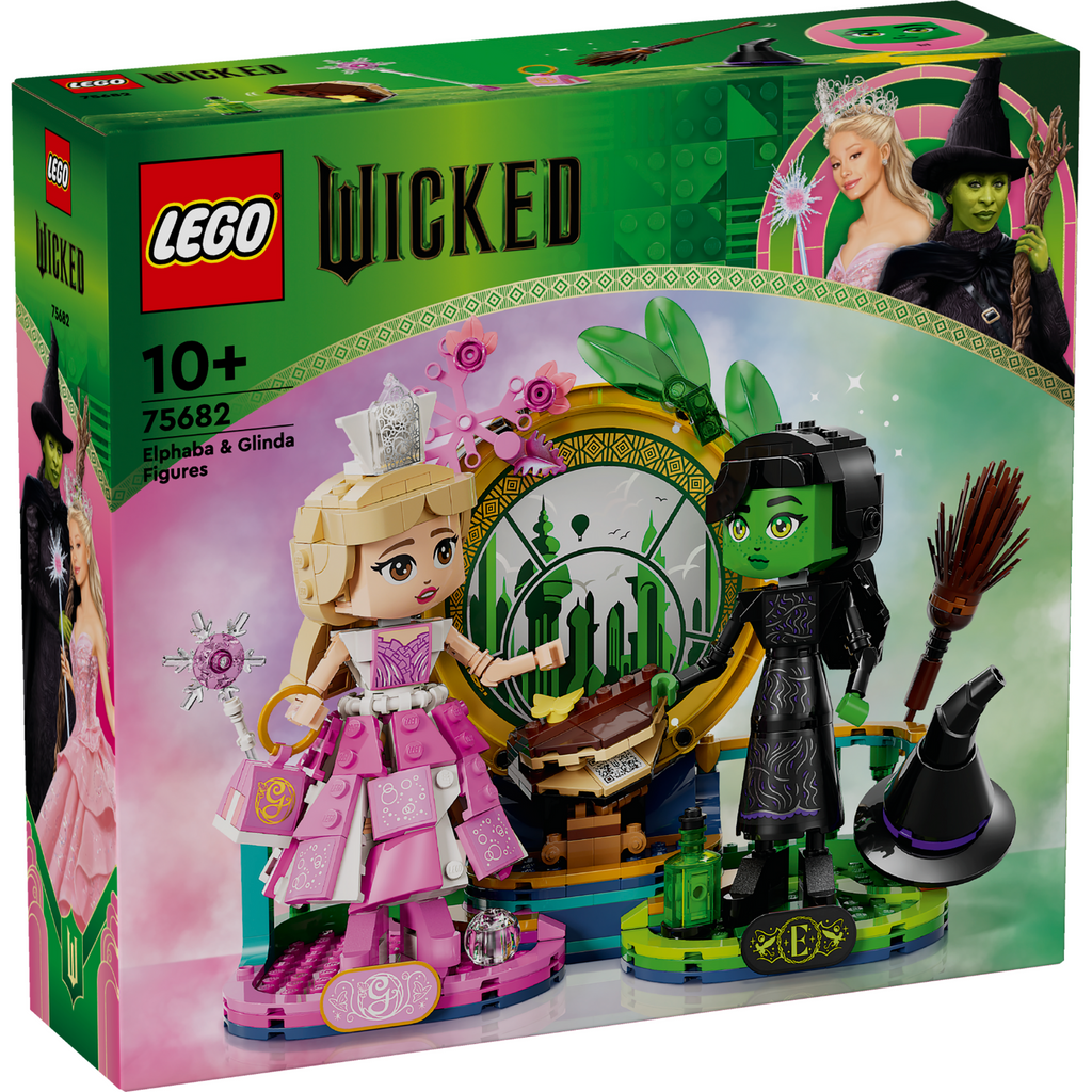 LEGO® Wicked Elphaba & Glinda Figures - Bộ Lắp Ráp Nhân Vật Phim Wicked - LEGO 75682 - Hình ảnh sản phẩm