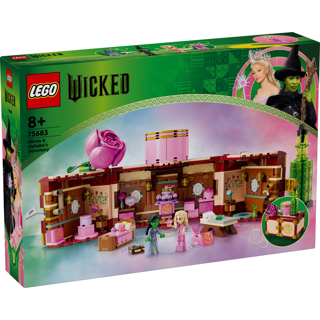 LEGO® Wicked Glinda & Elphaba’s Dormitory - Đồ chơi lắp ráp Ký túc xá Wicked - LEGO 75683 - Hình ảnh sản phẩm