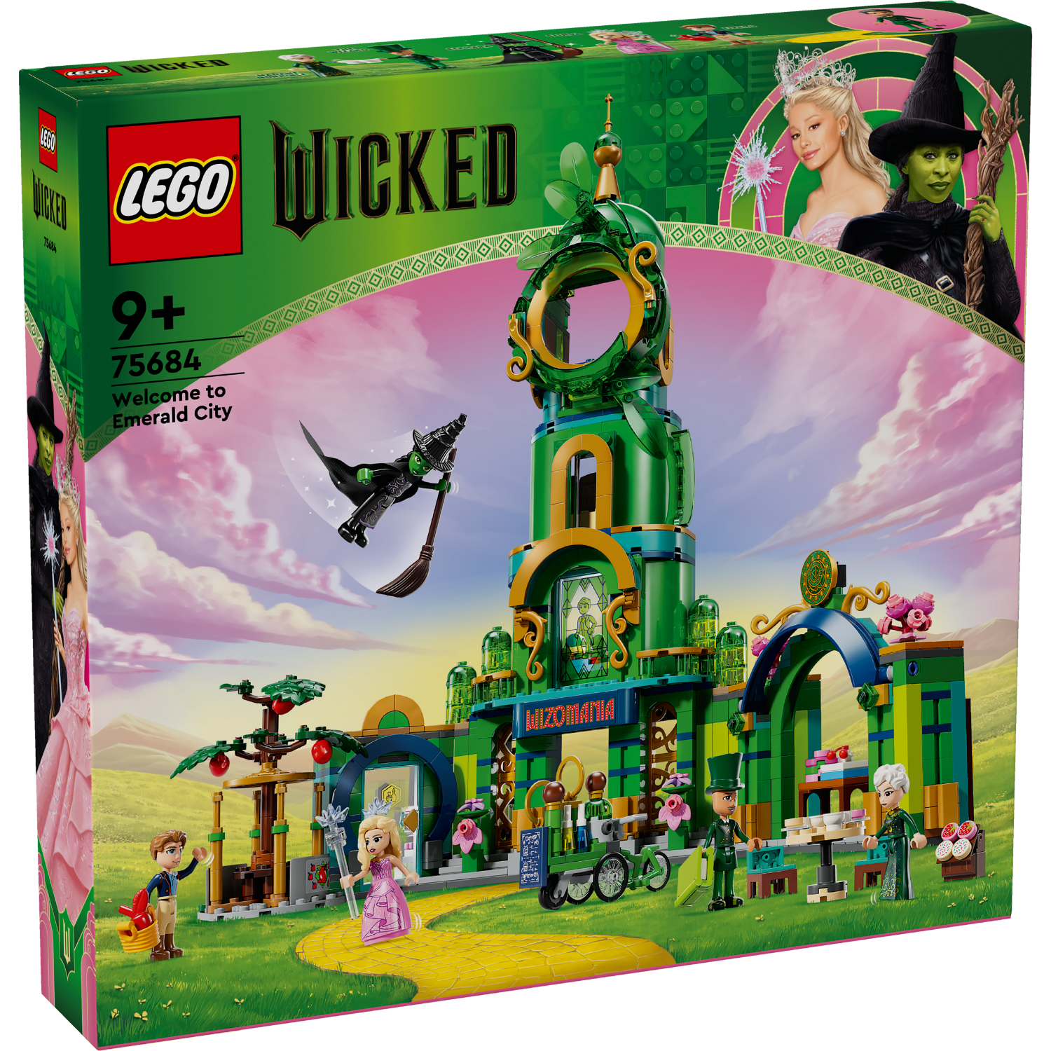 LEGO® Wicked Welcome to Emerald City - Bộ Đồ Chơi Lắp Ráp Thành Phố Emerald 75684 - LEGO - Hình ảnh sản phẩm